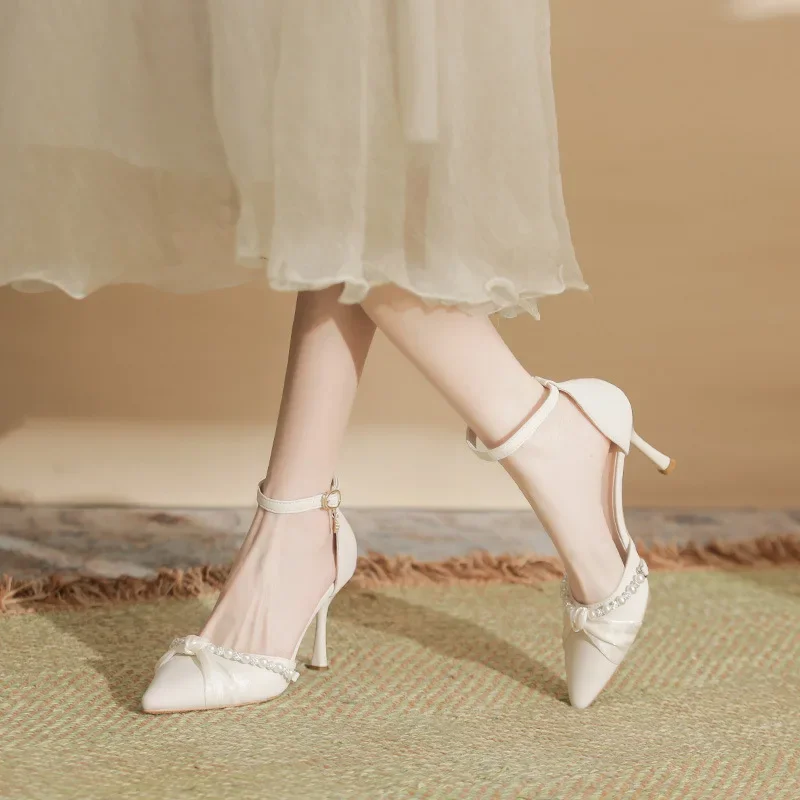 Wedding Fx - Fashion Widen Chubby Feet Sandals Pearl