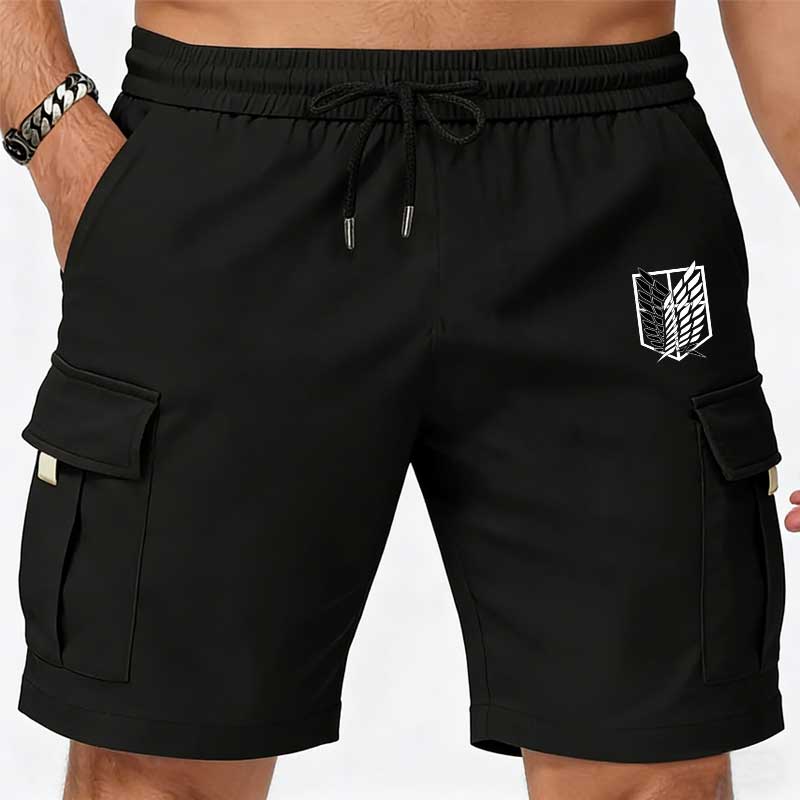 Wedding Job - New Men's Shorts Summer Printed Casual