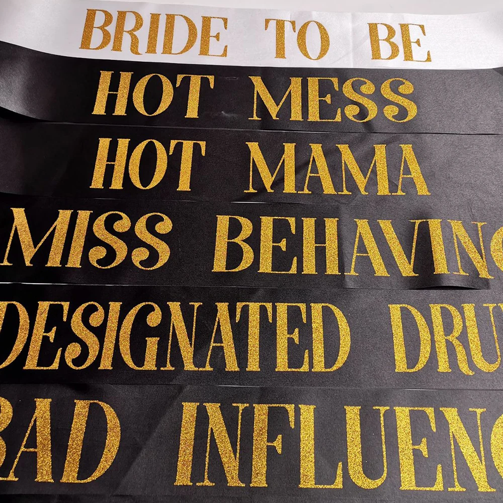 Wedding Party Bride To Be Team - đánh giá và giá Bride Tribe Sash