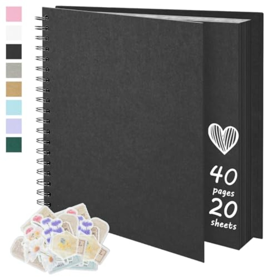 DIY Scrapbook Photo Album, Spi - đánh giá và giá Personalized Guest Book