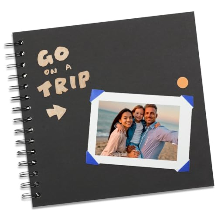 DIY Scrapbook Photo Album, Spi - đánh giá và giá Personalized Guest Book