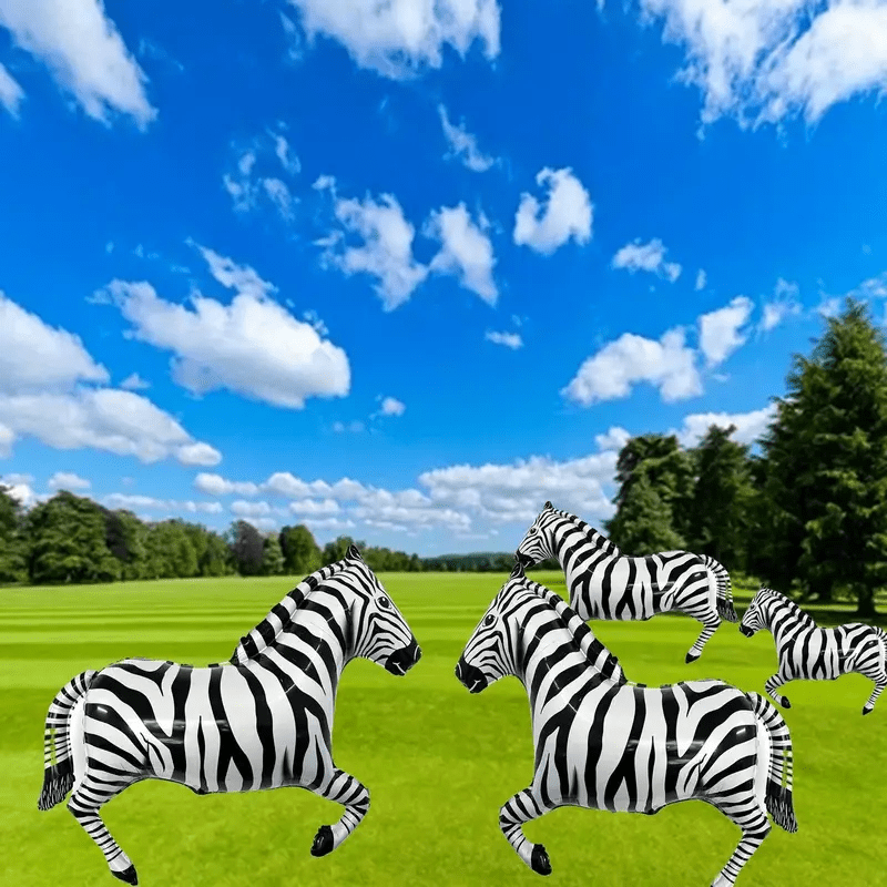 4 black and white striped zebr - đánh giá và giá Wedding Zoo