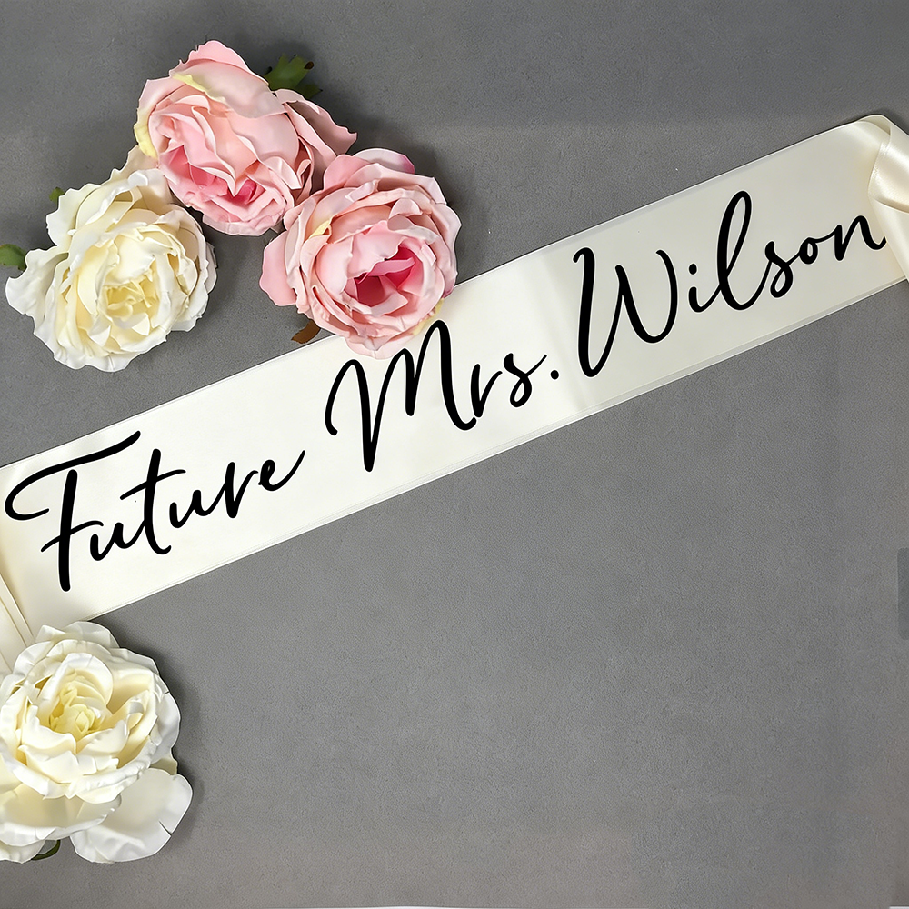 Custom Future Mrs Sash Bachelo - đánh giá và giá Bride Tribe Sash