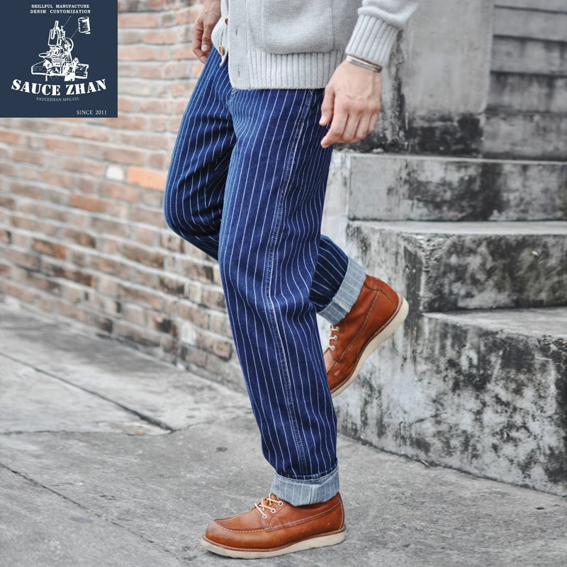 Saucezhan Striped Jeans Men Vi - đánh giá và giá Wedding Job