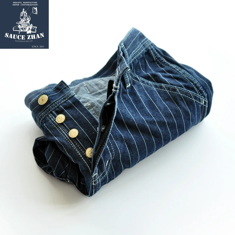 Saucezhan Striped Jeans Men Vi - đánh giá và giá Wedding Job