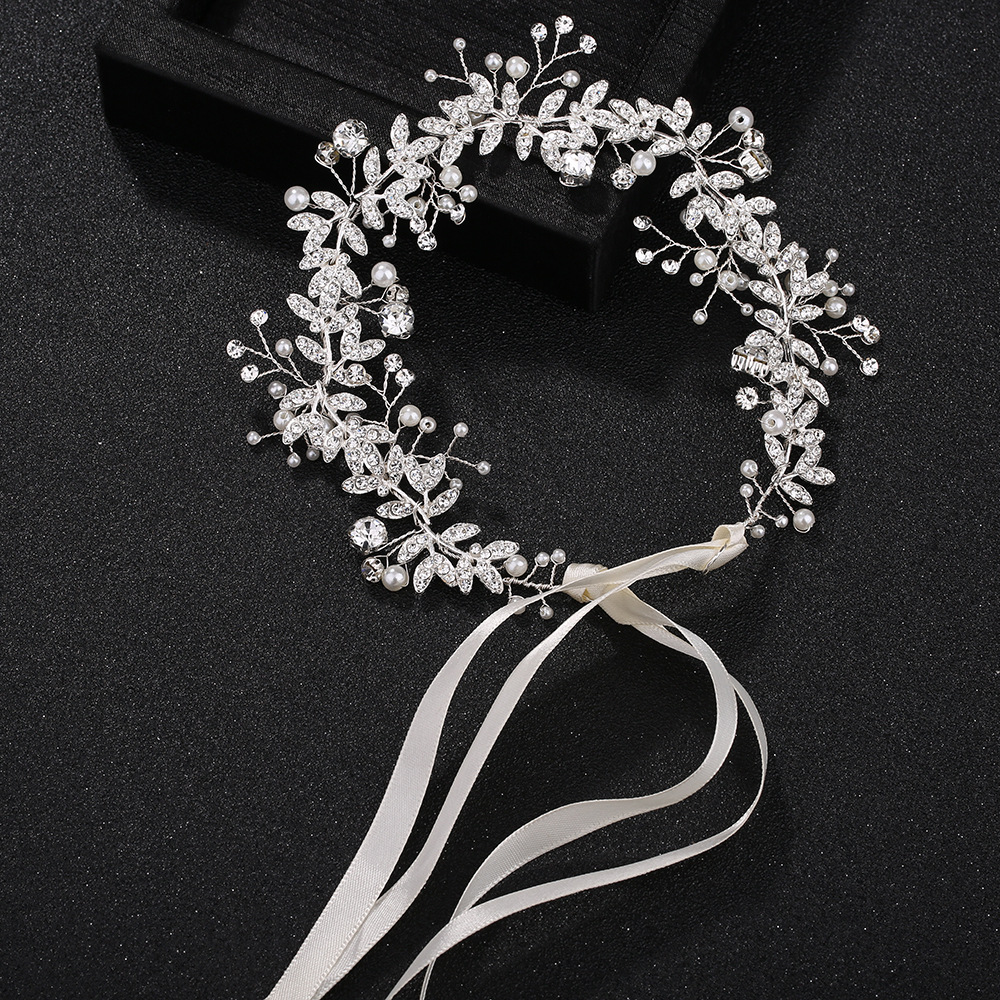 New Crystal Flower Headband Ri - đánh giá và giá Wedding Supply Store