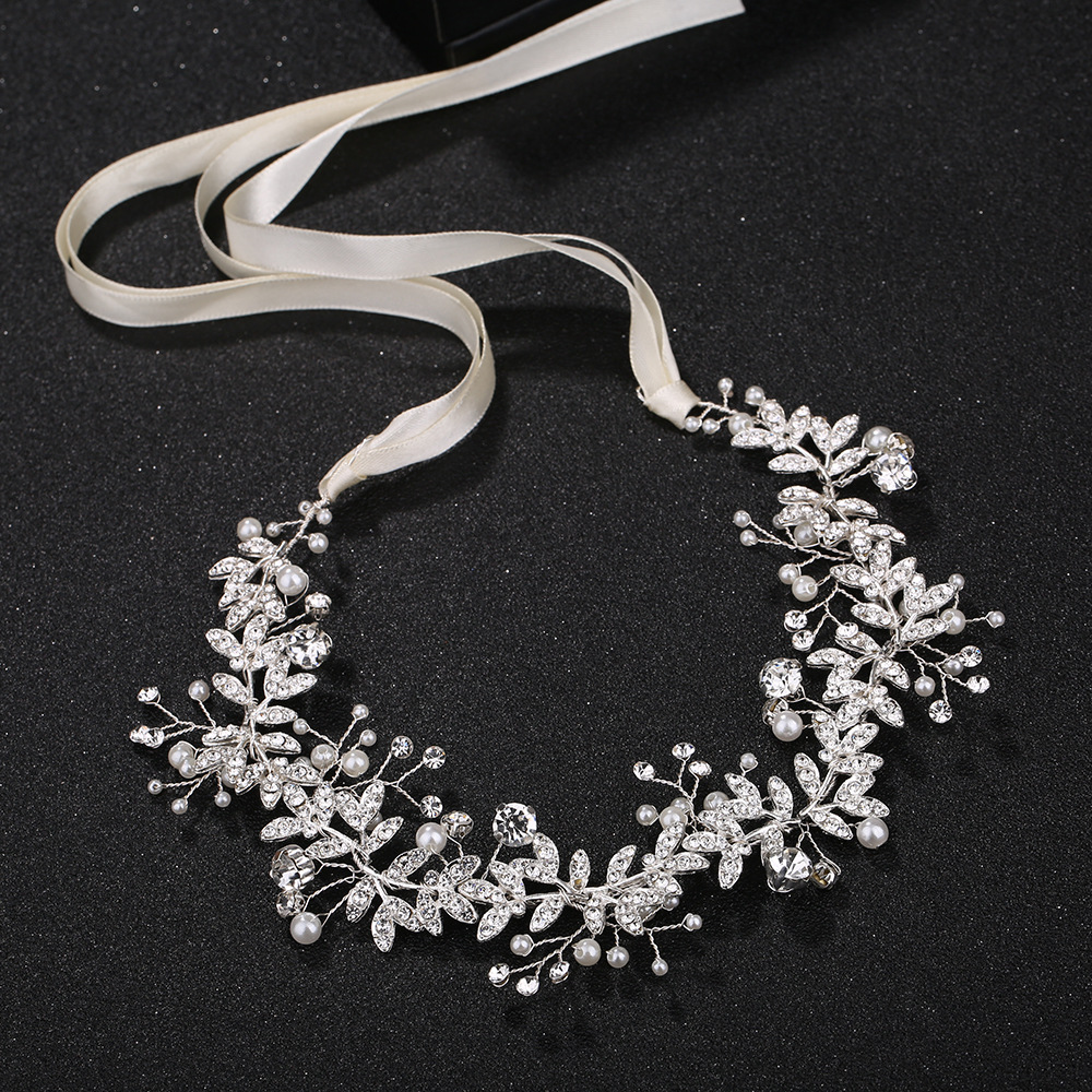 New Crystal Flower Headband Ri - đánh giá và giá Wedding Supply Store
