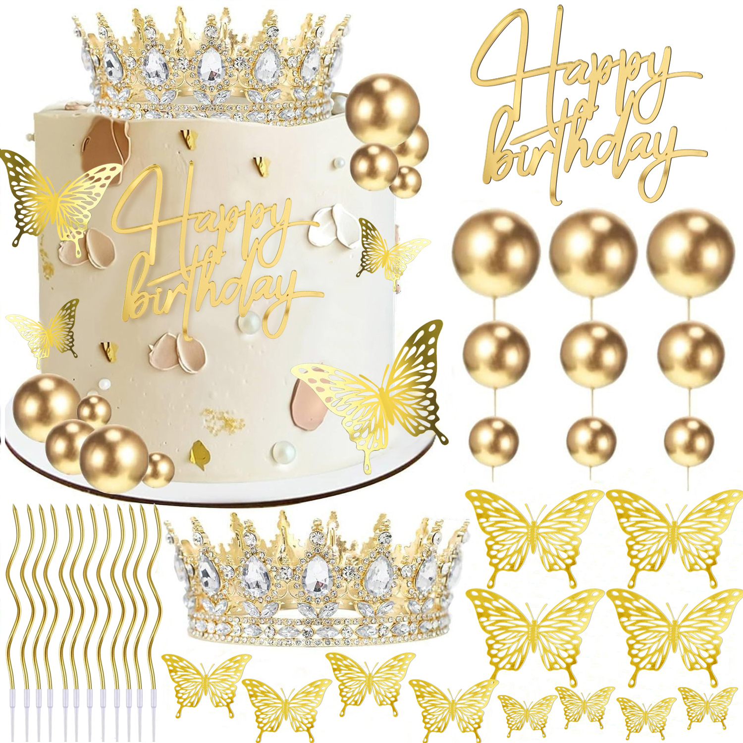 1set Gold Pink Silvery Crown C - đánh giá và giá Unity Candle Set