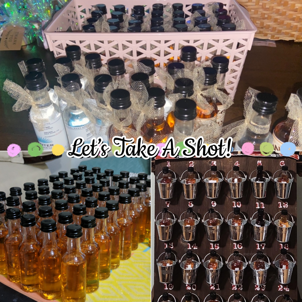 50-100Pcs 1.7oz Mini Liquor Bo - đánh giá và giá Wedding Alcohol Supply