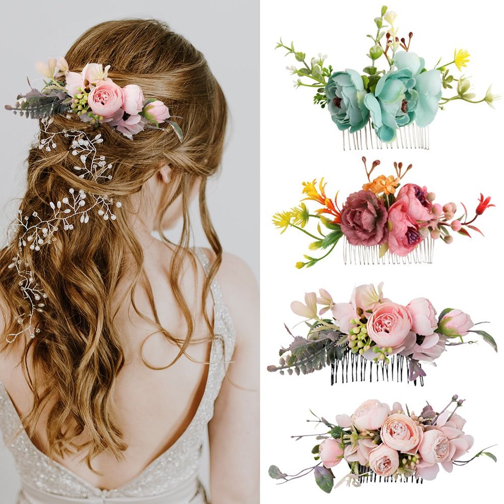 Flower Hair Comb Elegant Brida - đánh giá và giá Wedding Supply Store