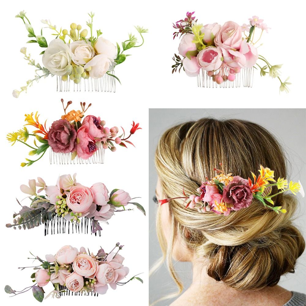 Flower Hair Comb Elegant Brida - đánh giá và giá Wedding Supply Store