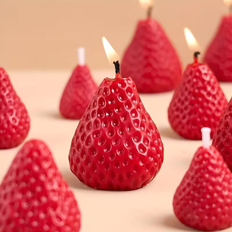 Strawberry Silicone Candle Mol - đánh giá và giá Unity Candle Set