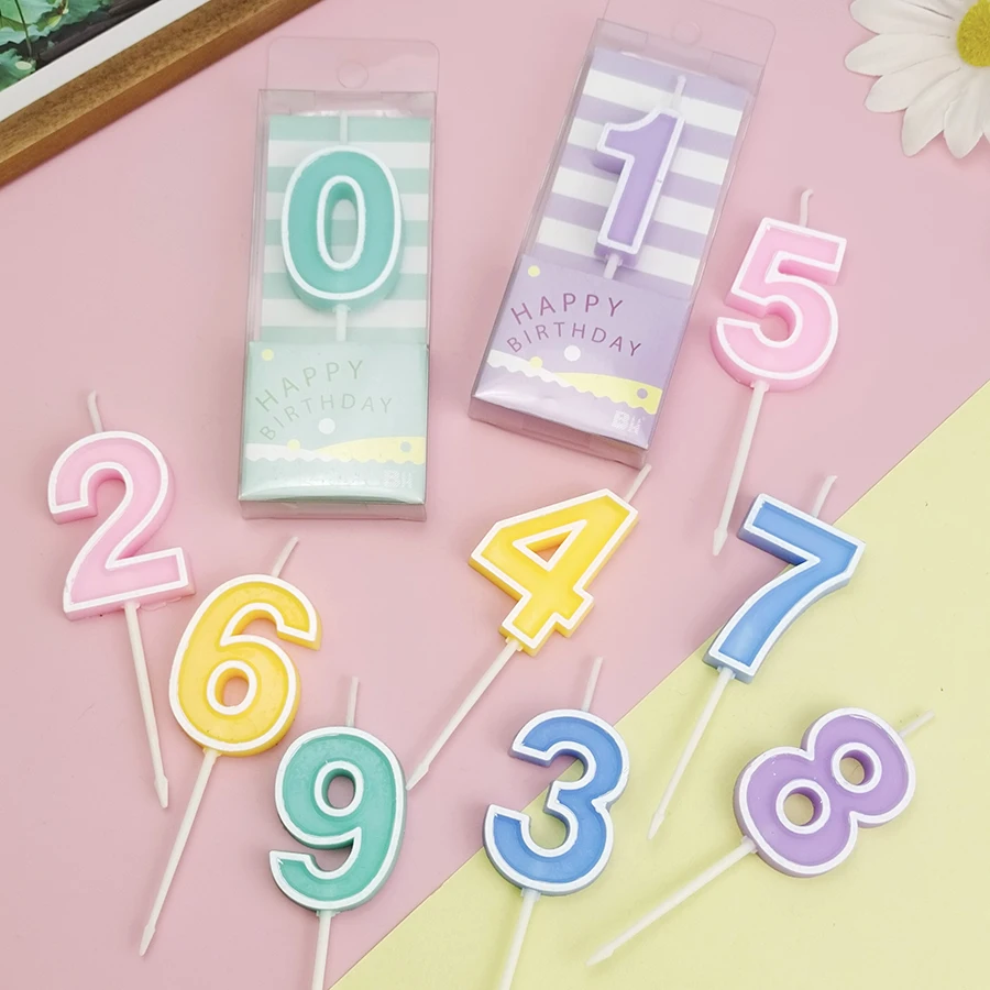 Candy Colored Happy Birthday N - đánh giá và giá Unity Candle Set