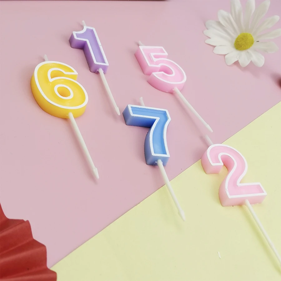 Candy Colored Happy Birthday N - đánh giá và giá Unity Candle Set
