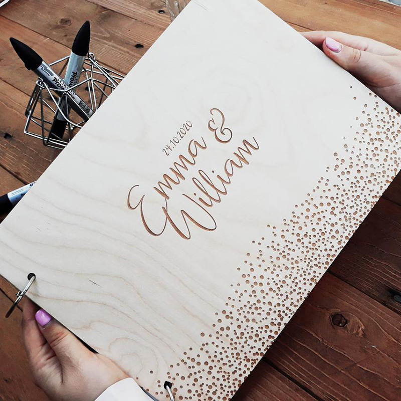 Personalized Wedding Guestbook - đánh giá và giá Personalized Guest Book