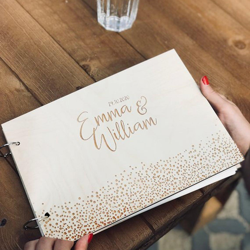 Personalized Wedding Guestbook - đánh giá và giá Personalized Guest Book