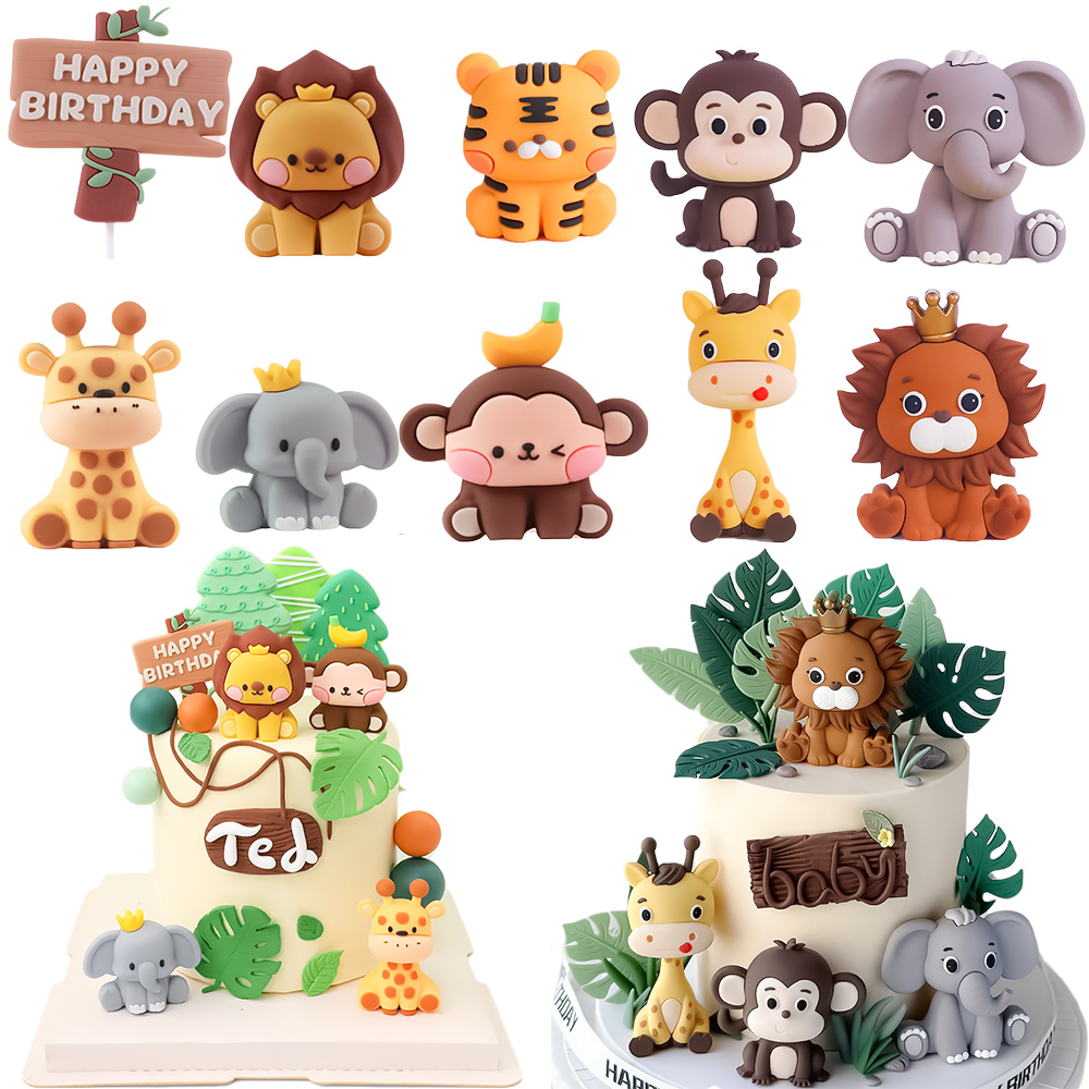 Jungle Animals Birthday Cake T - đánh giá và giá Wedding Zoo