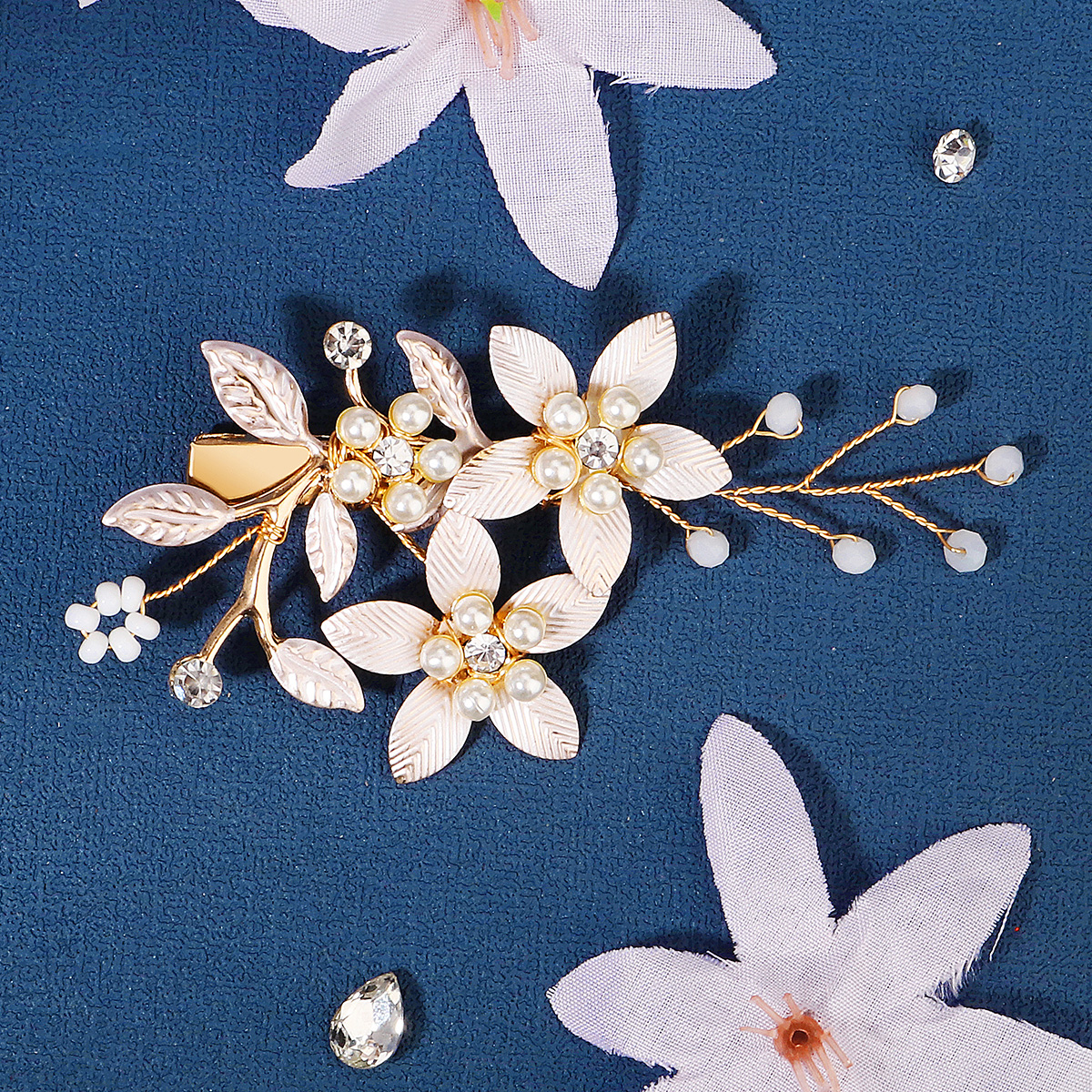 Handmade Pearl Flower Hair Cli - đánh giá và giá Wedding Supply Store