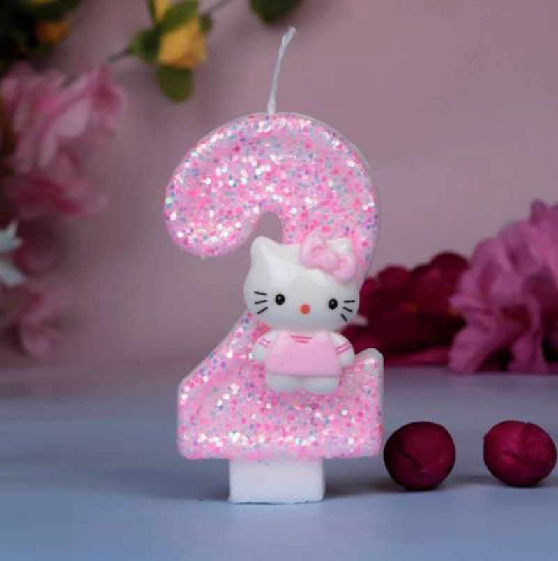 Cute Hello Kitty Cat Digital N - đánh giá và giá Unity Candle Set