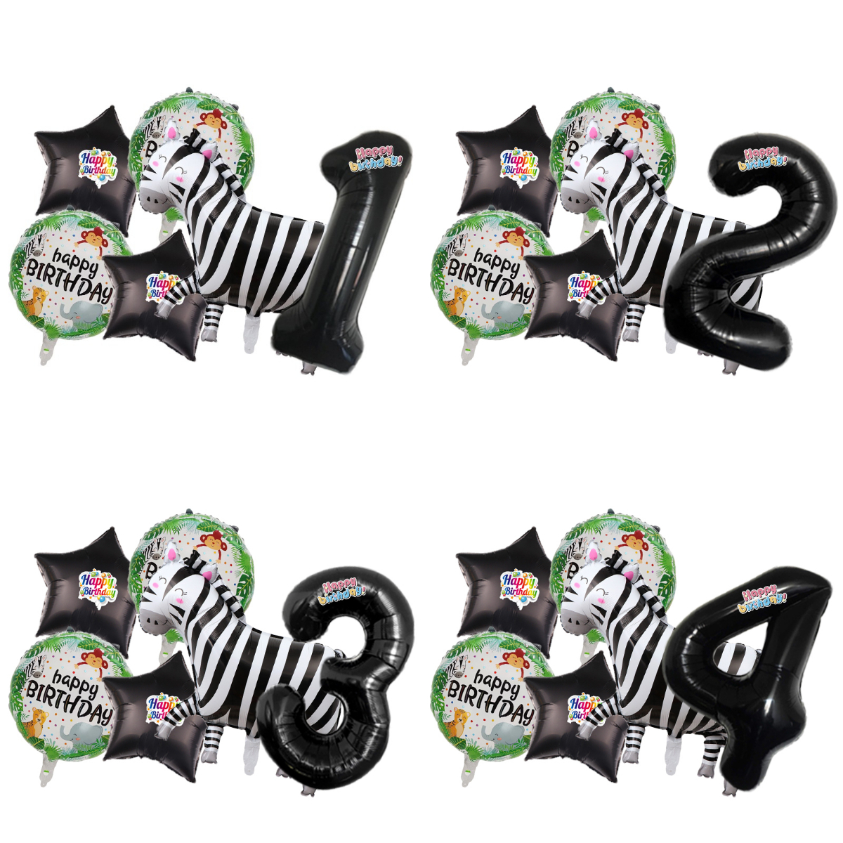 Animal Zebra Zoo Numbers 0-9 J - đánh giá và giá Wedding Zoo