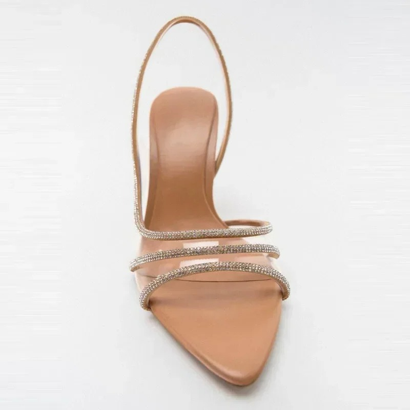 Luxury Rhinestone Strap PVC Sl - đánh giá và giá Wedding Fx