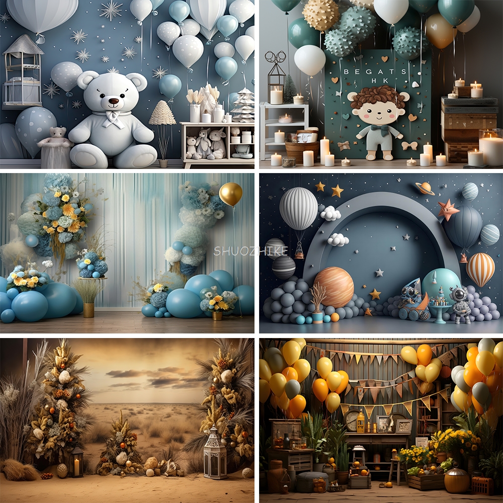 Photography Backdrop 3D Balloo - đánh giá và giá Wedding Qq