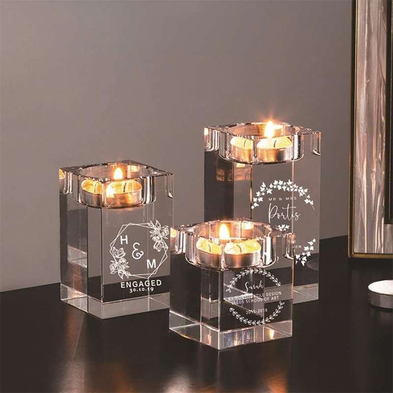 Personalized Photo Crystal Can - đánh giá và giá Unity Candle Set