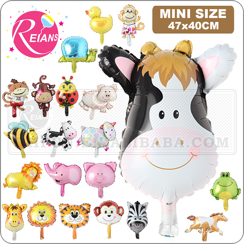 Mini Animal Head Foil Balloon, - đánh giá và giá Wedding Zoo