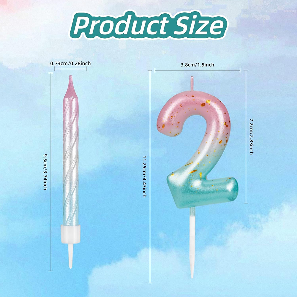 Digital Birthday Candles Pink  - đánh giá và giá Unity Candle Set