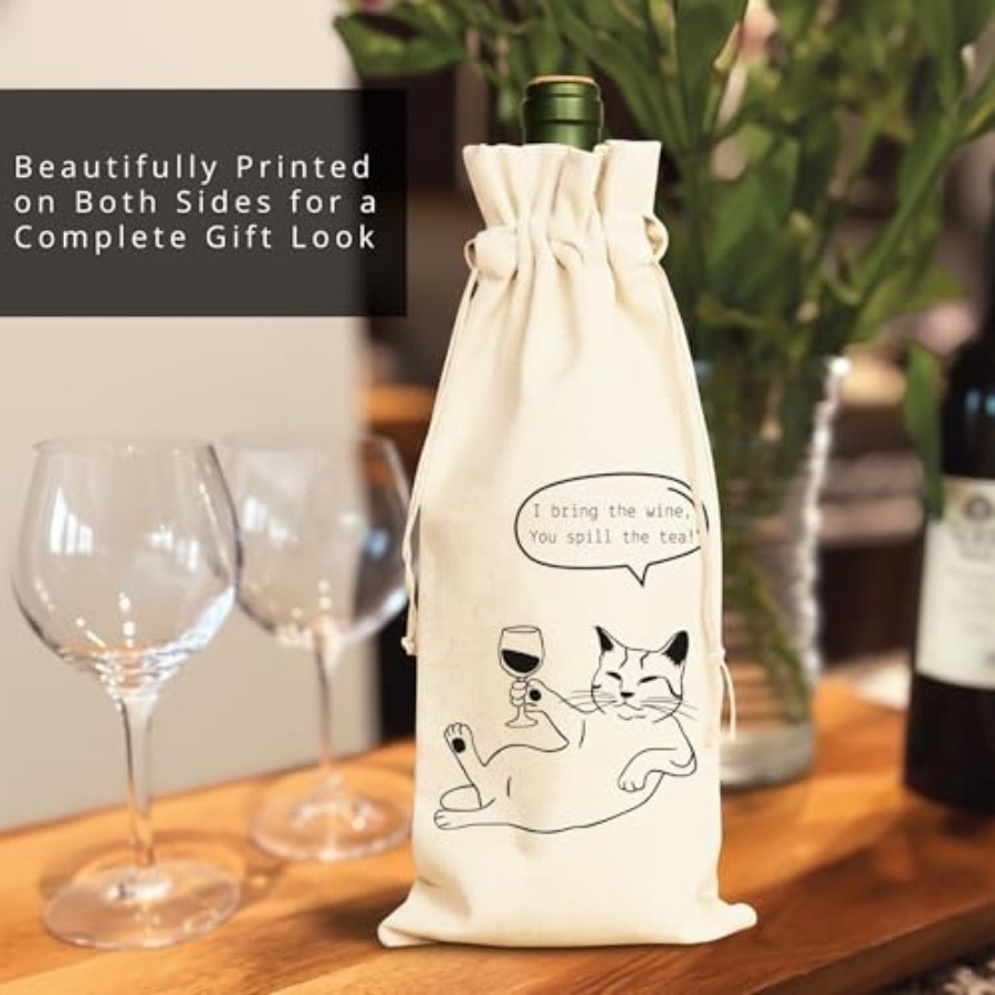Wine Gift Bag Reusable - Cotto - đánh giá và giá Wedding Job