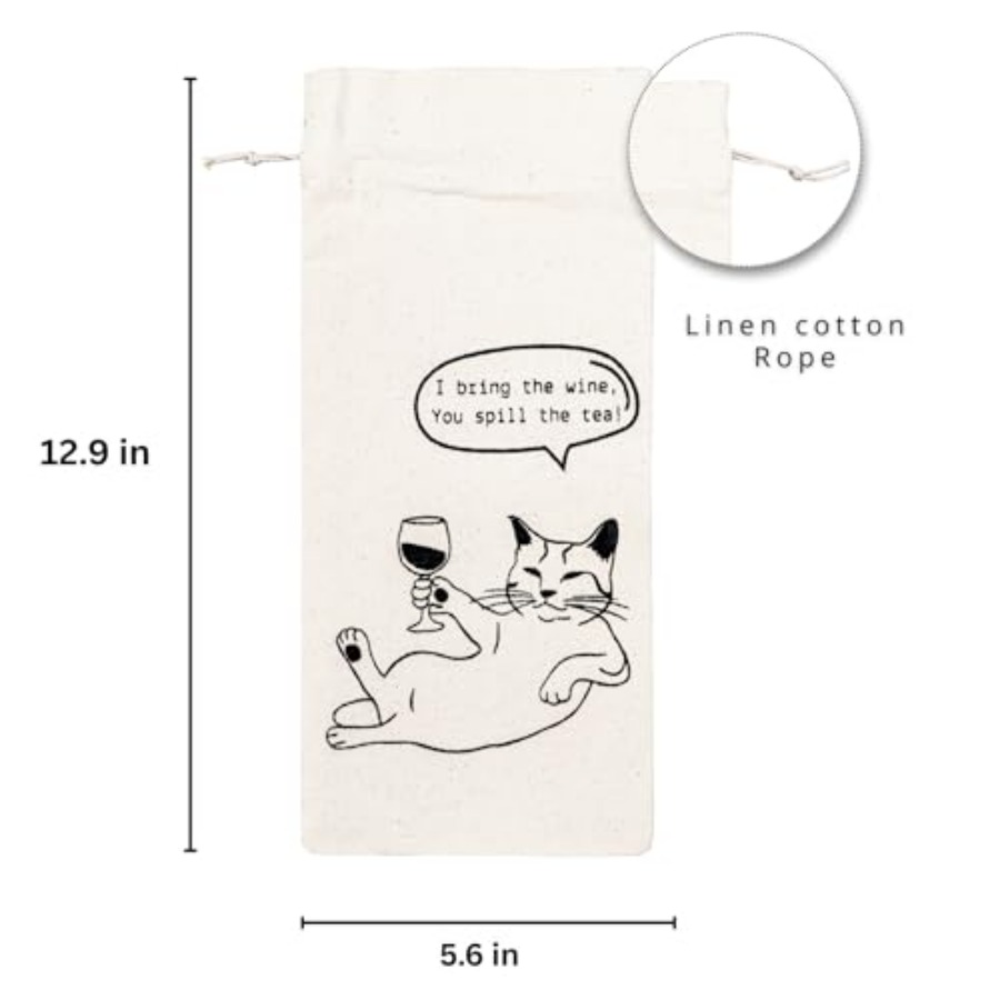 Wine Gift Bag Reusable - Cotto - đánh giá và giá Wedding Job