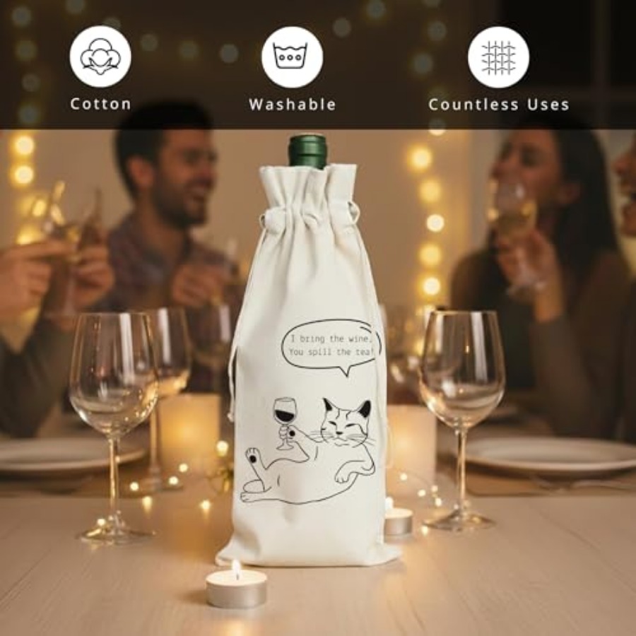 Wine Gift Bag Reusable - Cotto - đánh giá và giá Wedding Job