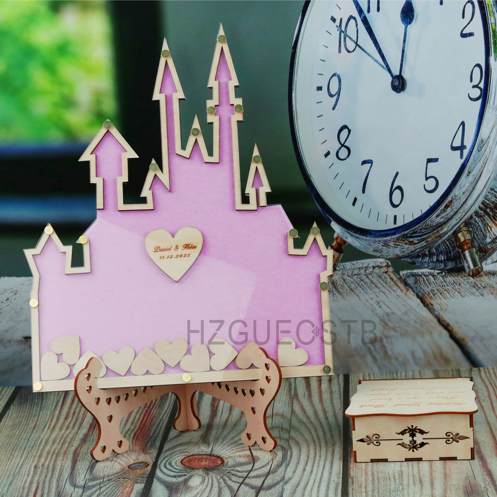 Personalized  Castle Guest Boo - đánh giá và giá Personalized Guest Book
