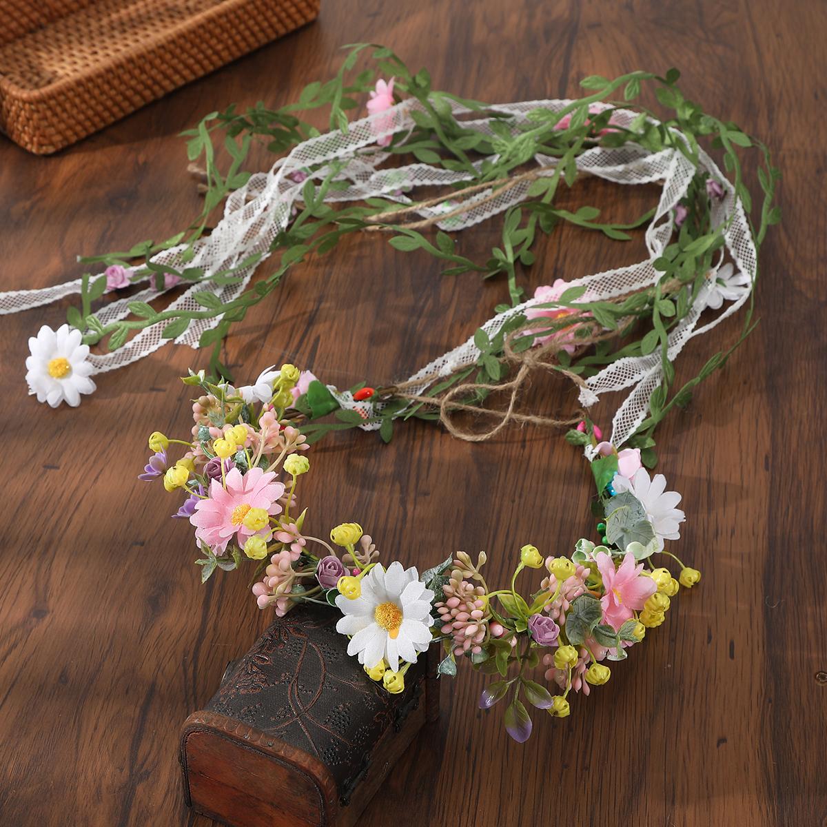 Retro Bohemia Flower Hair Crow - đánh giá và giá Wedding Supply Store