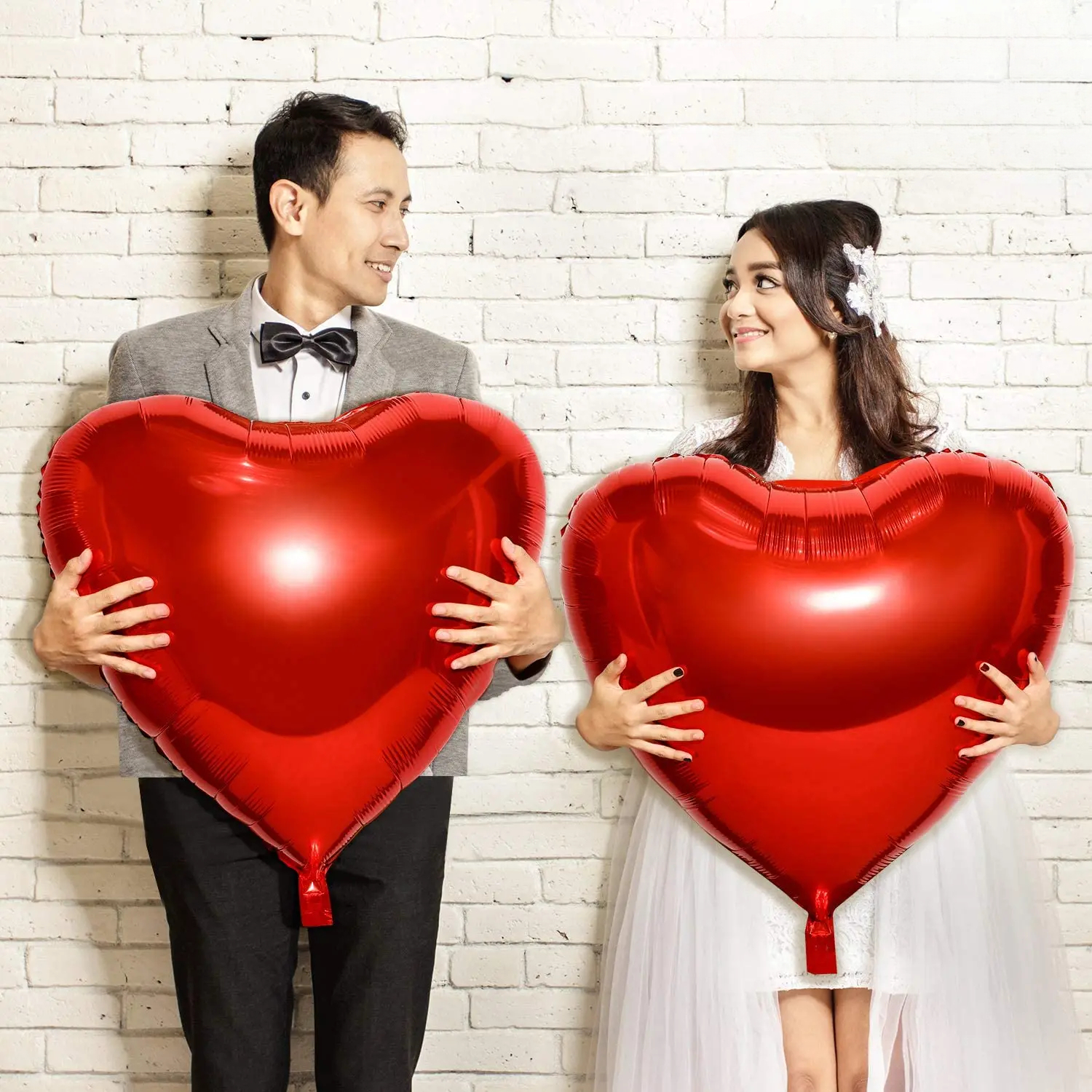 1/2pcs 36 inches Heart balloon - đánh giá và giá Wedding Qq