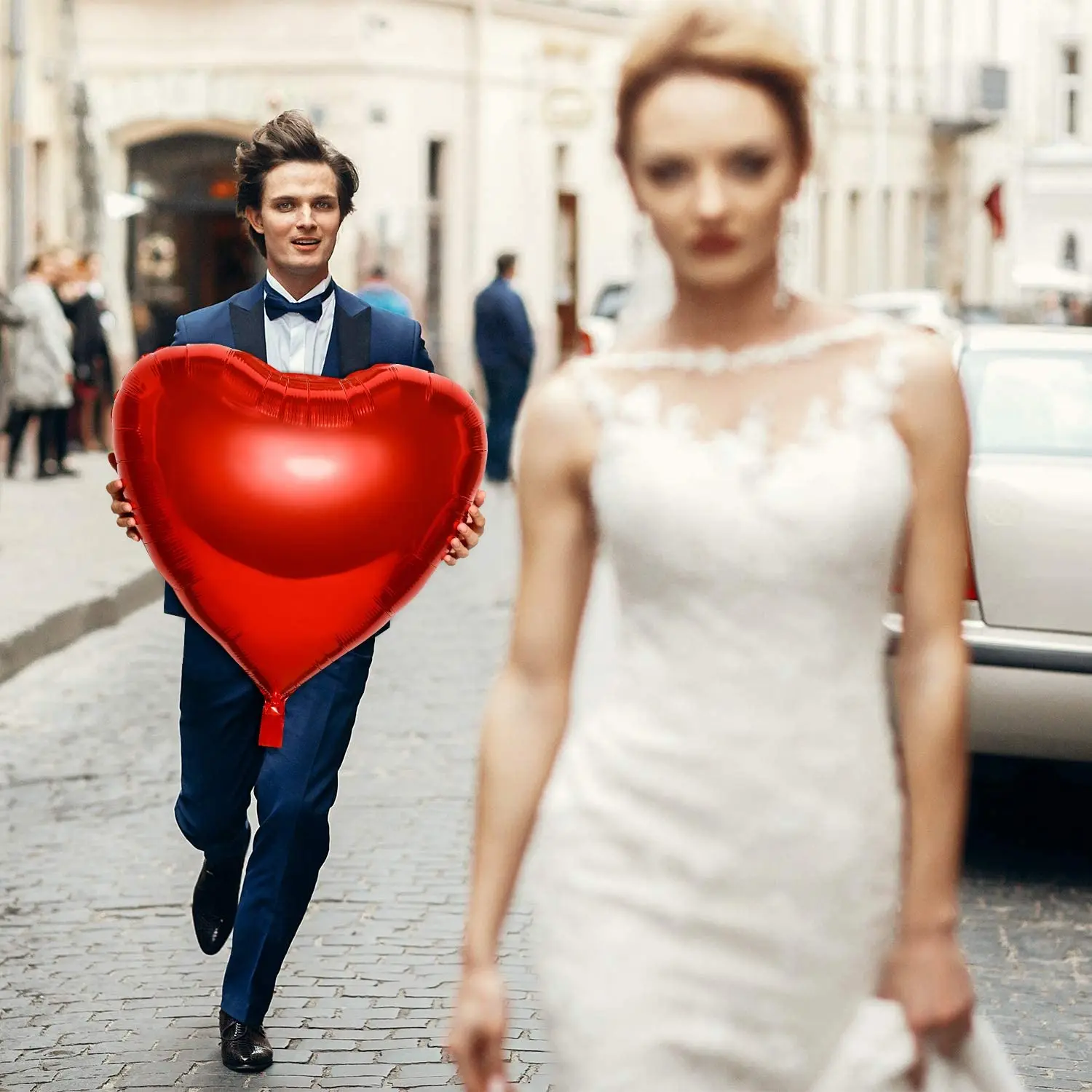 1/2pcs 36 inches Heart balloon - đánh giá và giá Wedding Qq