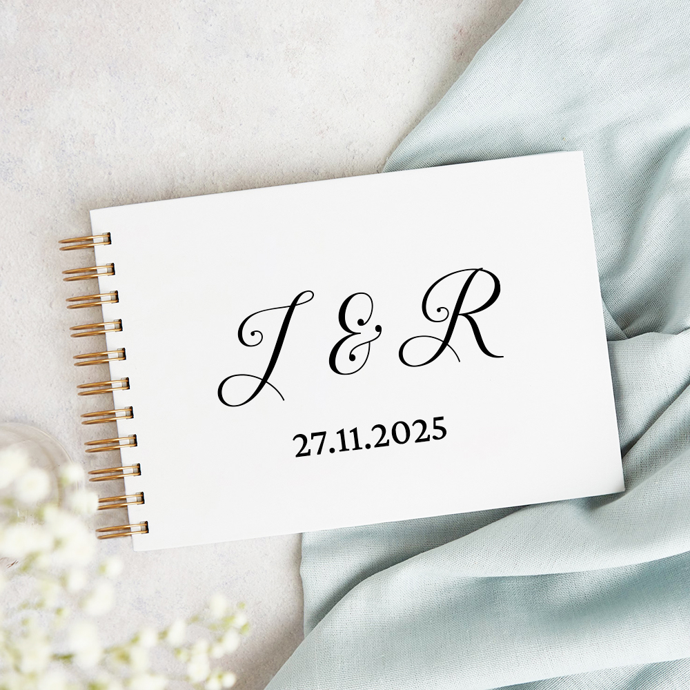 Custom Wedding Guestbook Simpl - đánh giá và giá Personalized Guest Book